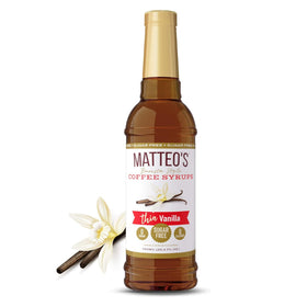 Matteo's Coffee Syrup Sugar Free Vanilla / 750ml