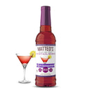 Matteo's Cocktail Syrup Sugar Free - Cosmopolitan 750ml - Syrup