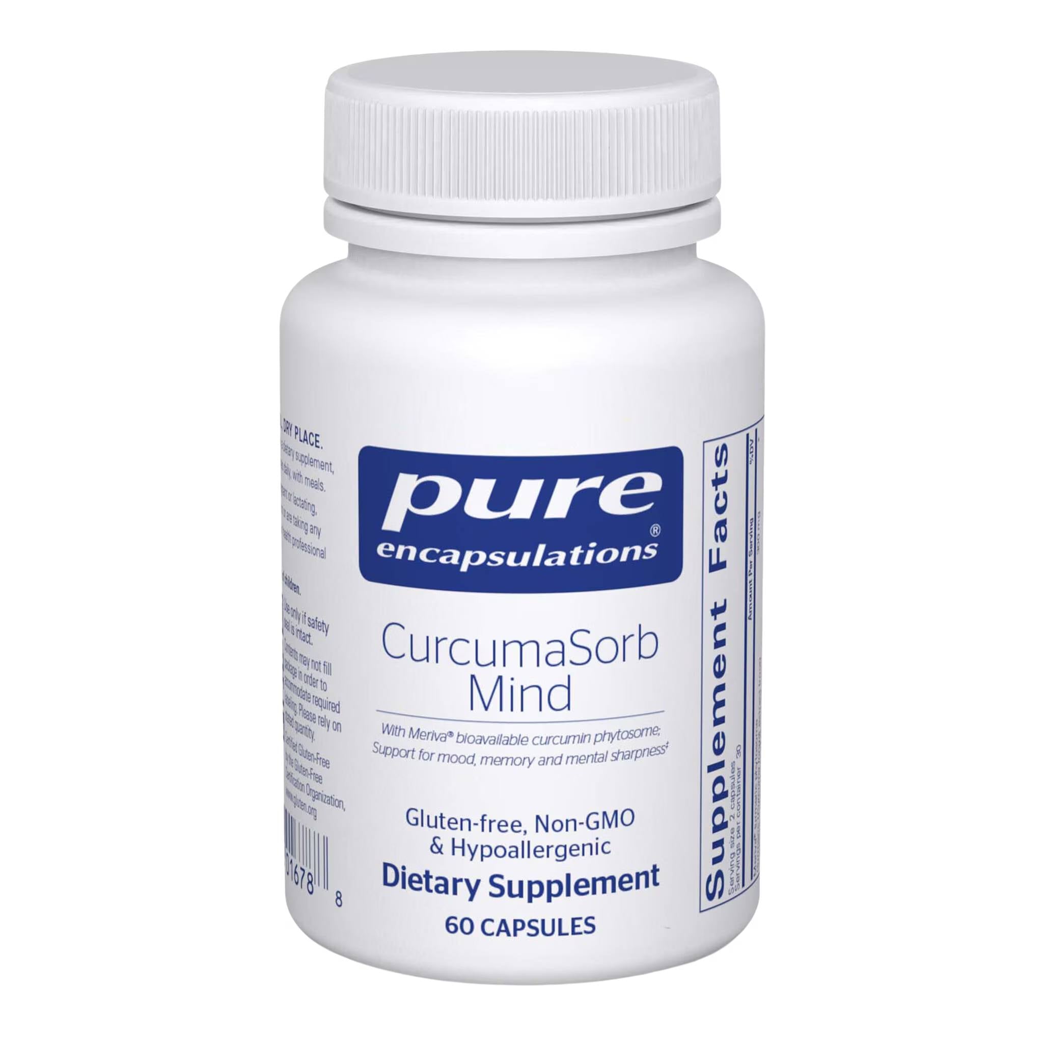 Pure Encapsulations CurcumaSorb Mind 90 capsules