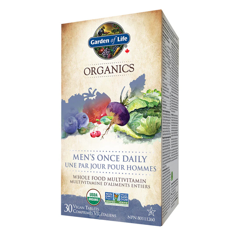 Garden of Life Organics Multivitamin Men's Once Daily