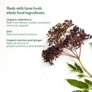 MegaFood Elderberry Immune Support - Berry 54 gummies - Herbals