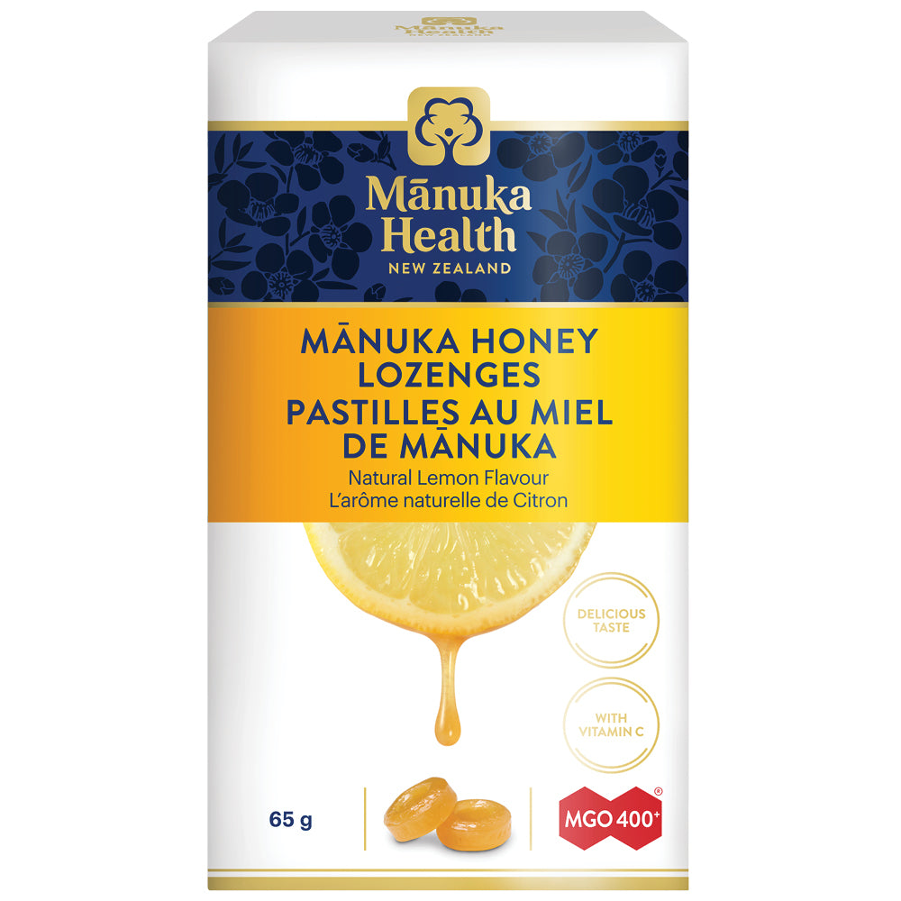 Manuka Honey Lozenges MGO 400+ - Lemon 65 g - Honey