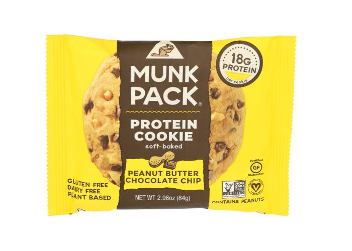Munk Pack Protein Cookie Peanut Butter Chocolate Chip / 2.96 Oz