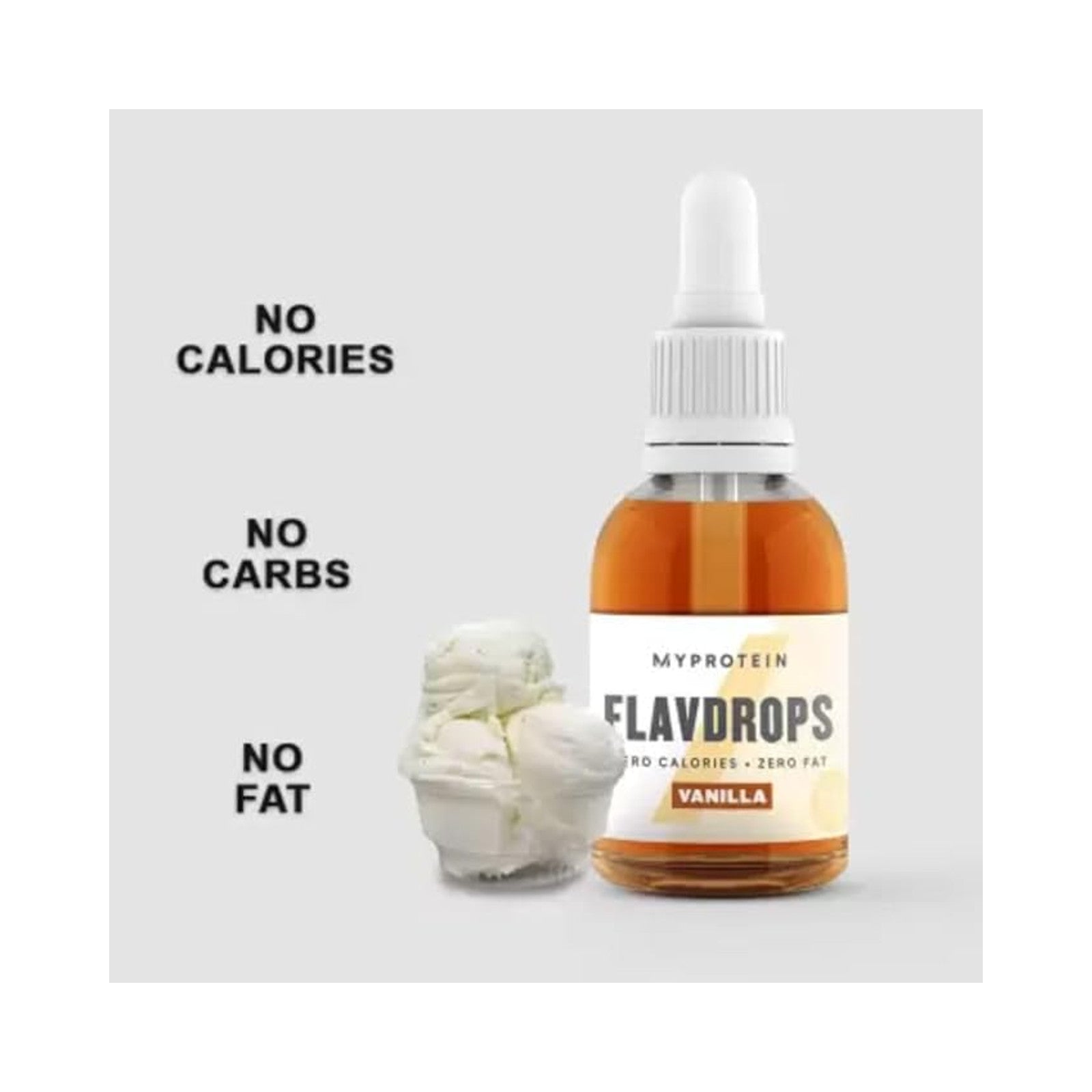 Myprotein Flavdrops - Vanilla 50ml - Sweetener