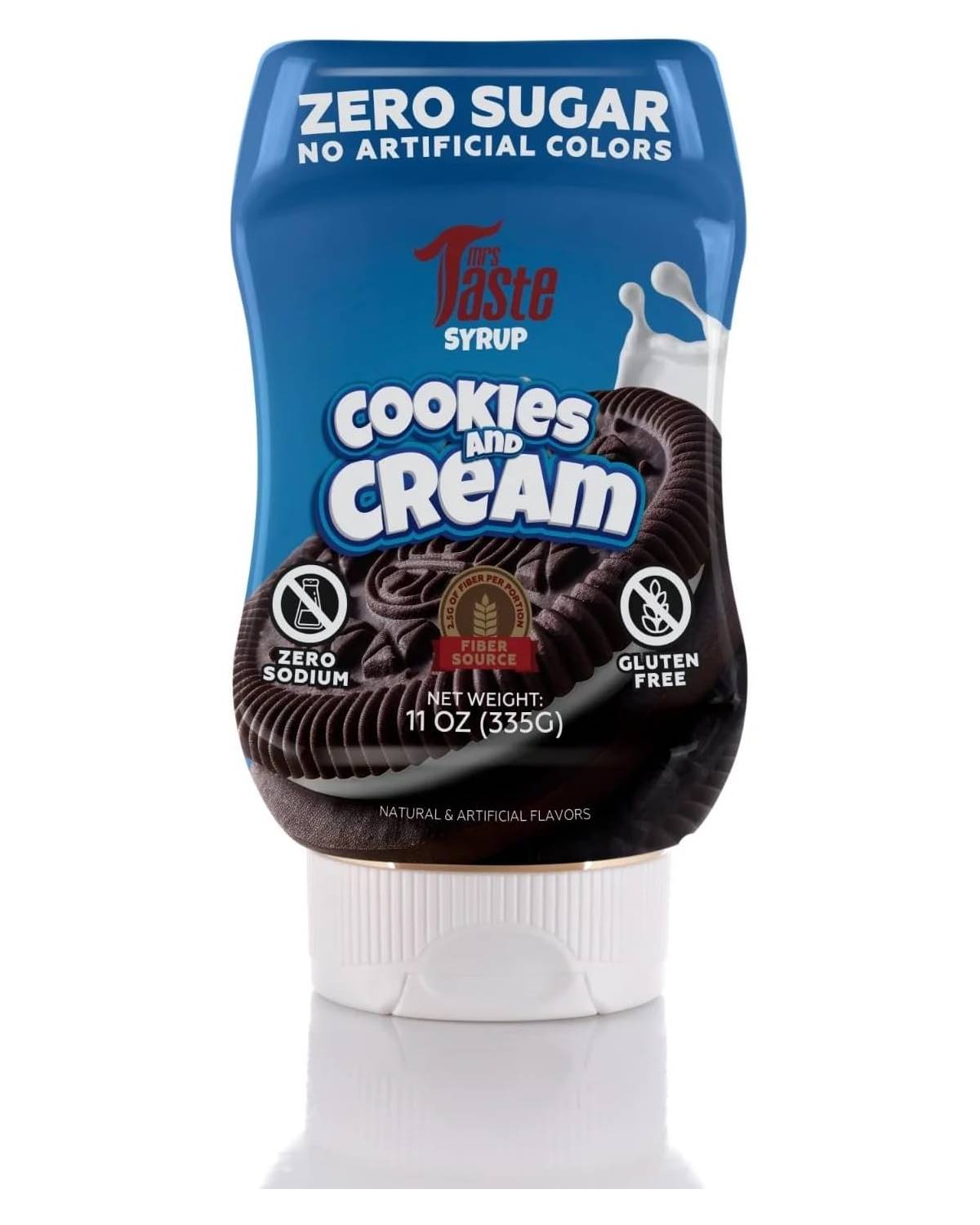 Mrs Taste Cookies N Cream Syrup - 335 g - Syrup