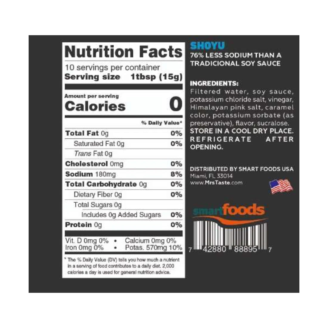 Mrs Taste Shoyu Soy Sauce - 160 g - Sauces