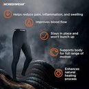 Incrediwear Men's Performance Pants - Black Large - Pants