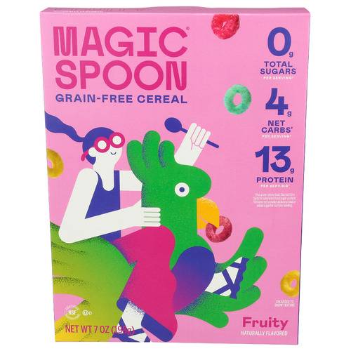 Magic Spoon Grain Free Cereal Fruity / 7 Oz