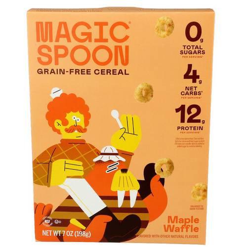 Magic Spoon Grain Free Cereal Mapple Waffle / 7 Oz
