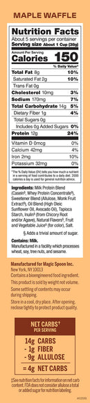 Magic Spoon Grain Free Cereal - Maple Waffle - Cereals
