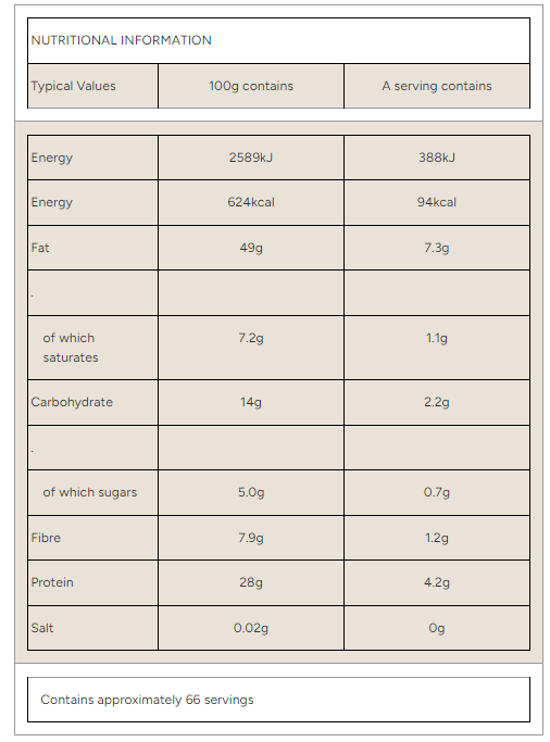 Myprotein All-Natural Peanut Butter - Crunchy 1.1 kg - Spread