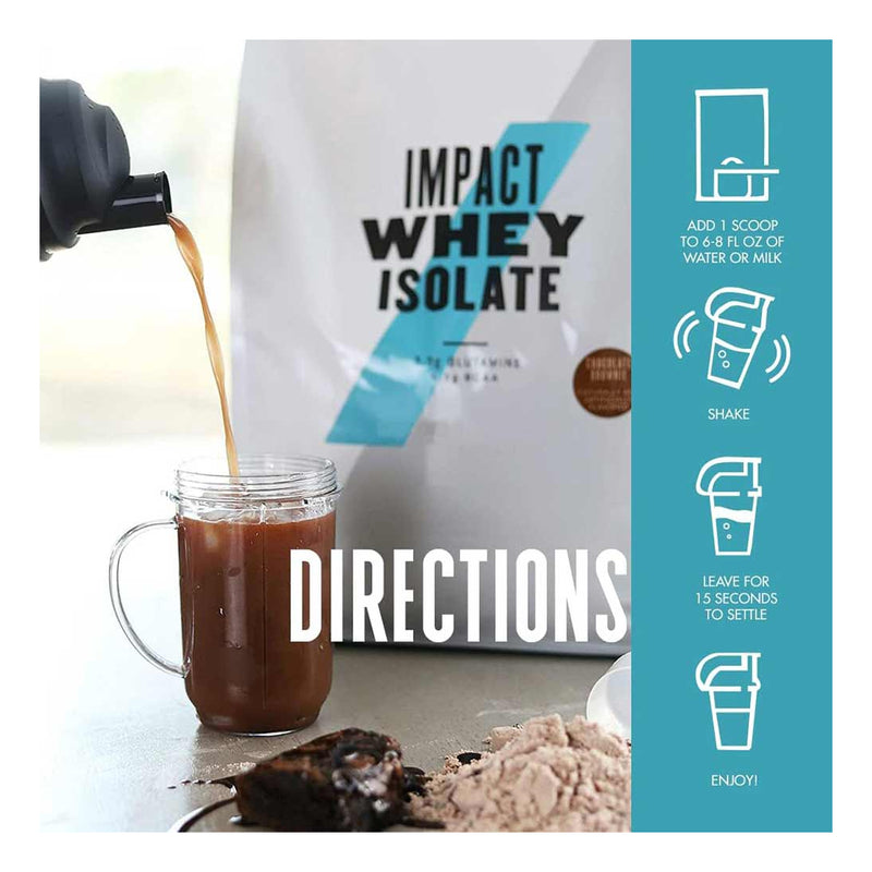 Myprotein Impact Whey Isolate - Unflavoured 2.5kg - Protein Powder