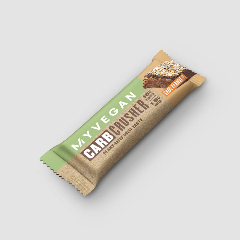 MyVegan Vegan Carb Crusher - Peanut Butter 12 x 60g - Snack