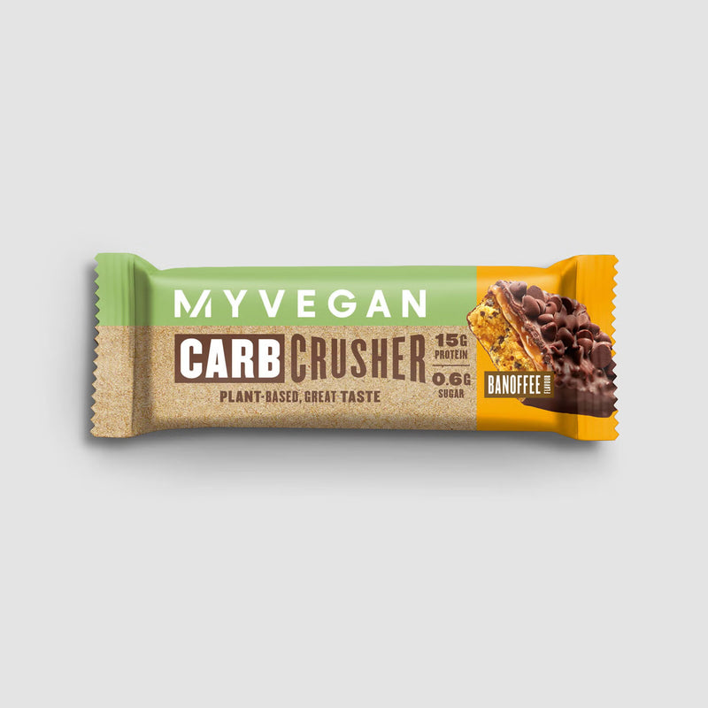 MyVegan Vegan Carb Crusher - Banoffee 12 x 60g - Snack