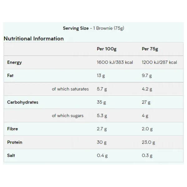 Myprotein Protein Brownie - Chocolate chip 12-pack - Protein snacks