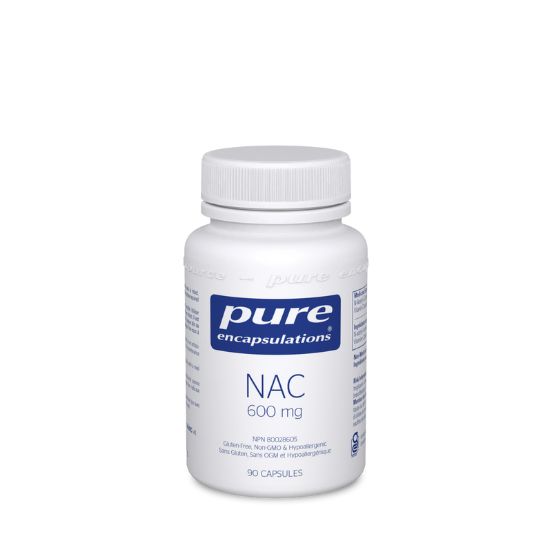 Pure Encapsulations NAC (N-Acetyl-L-Cysteine) 600mg