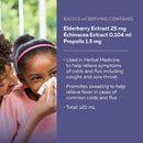 Nature's Way Kids Sambucus Cold and Flu Care - 120ml - Herbals