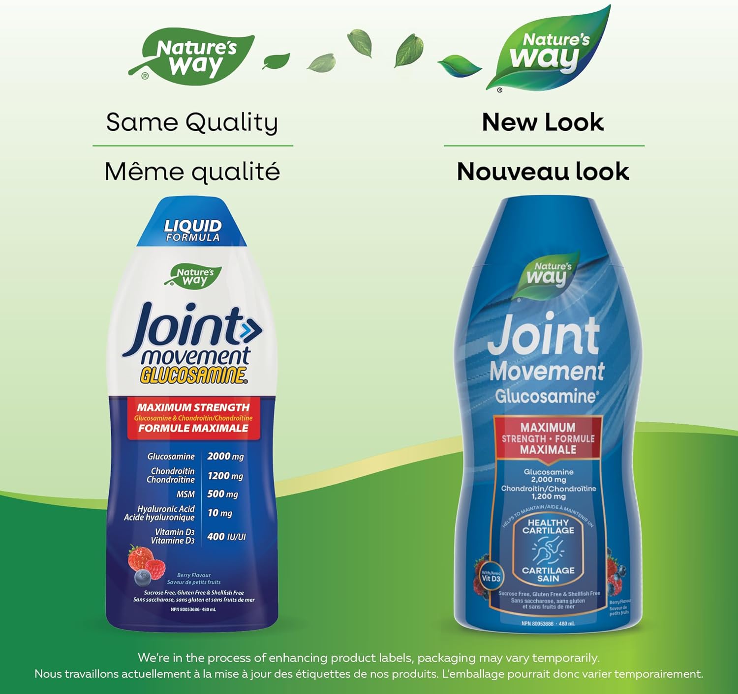 Nature's Way Joint Movement Glucosamine - 480ml - Supplements