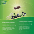 Nature's Way Original Sambucus Elderberry Cold and Flu Care - 90 vegetarian capsules - Herbals