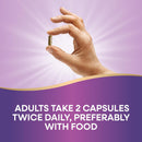 Nature's Way Echinacea with Goldenseal - 100 vegetarian capsules - Herbals