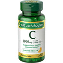 Nature's Bounty Vitamin C With Rose Hips 1000 mg - 100 Tablets - Vitamin C