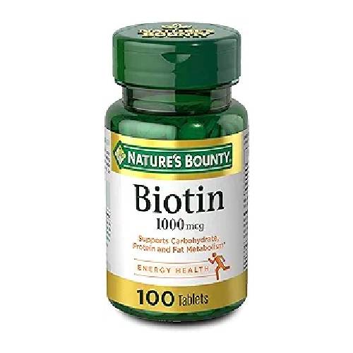 Nature's Bounty Biotin 1000mcg 200 Tablets