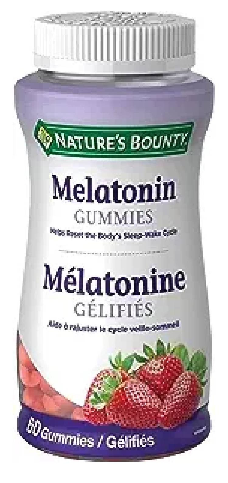 Nature's Bounty Melatonin 2.5 mg 60 Gummies