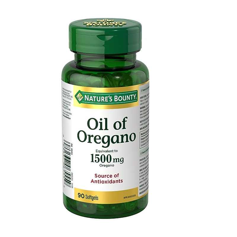 Nature's Bounty Oil of Oregano 1500 mg 90 Softgels