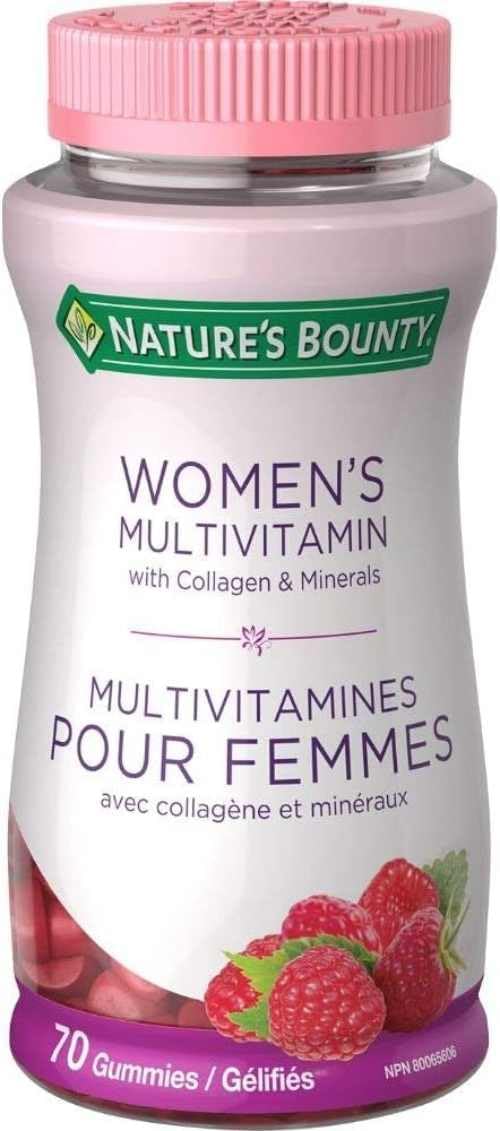 Nature's Bounty Women MultiVitamin Raspberry / 70 Gummies