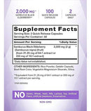 Nature's Bounty Elderberry Sambucus - Elderberry 100 Caps - Cold & Flu