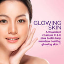 Nature's Bounty Optimal Solutions Advanced Hair, Skin, Nails - Strawberry 140 Gummies - Beauty Supplement