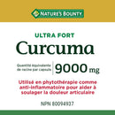 Nature's Bounty Ultra Strength Vegetarian Turmeric 9,000mg - 30 capsules - Herbals