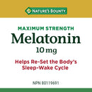 Nature's Bounty Melatonin 10mg - 120 Tablets - Melatonin