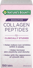 Nature's Bounty Collagen Peptides - 150 Tablets - - Collagen