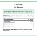 Nature's Bounty Cinnamon 500mg - 100 capsules 03 - Herbals