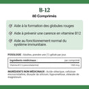 Nature's Bounty Vitamin B12 1500mg - 80 tablets - Vitamin B