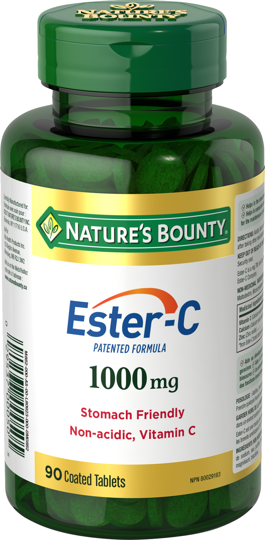 Nature's Bounty Vitamin C 1000mg Ester-C - 90 capsules 07 01 2025 - Vitamin C