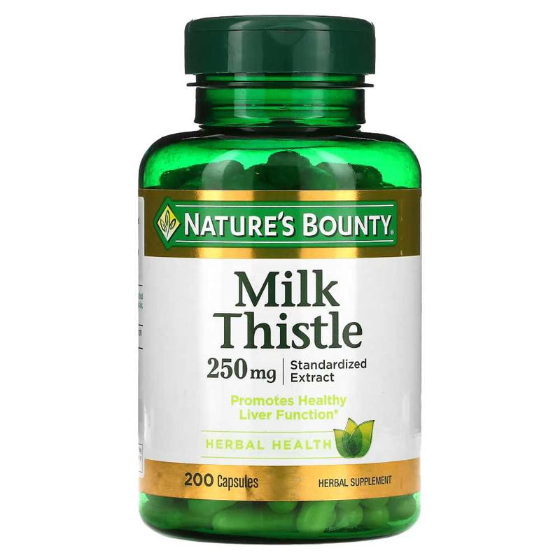 Nature's Bounty  Milk Thistle 250 mg 200 Tablets