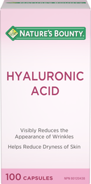 Nature's Bounty Hyaluronic Acid - 100 Tablets - Beauty Supplement