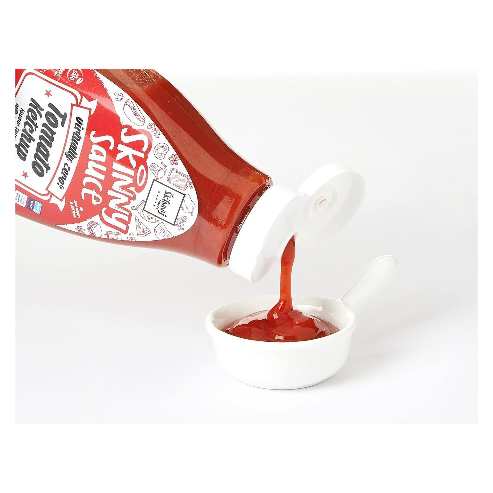 The Skinny Food Co. Zero Calorie Sauce Tomato Ketchup Sauce / 425ml