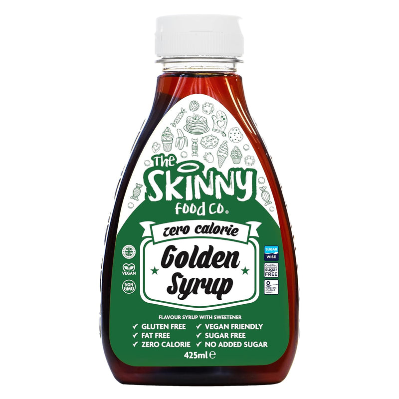 The Skinny Food Co. Zero Calorie Sugar Free Keto Syrup - Golden Syrup 425ml - Syrup