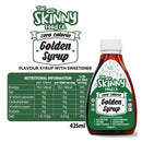 The Skinny Food Co. Zero Calorie Sugar Free Keto Syrup - Golden Syrup 425ml - - Syrup