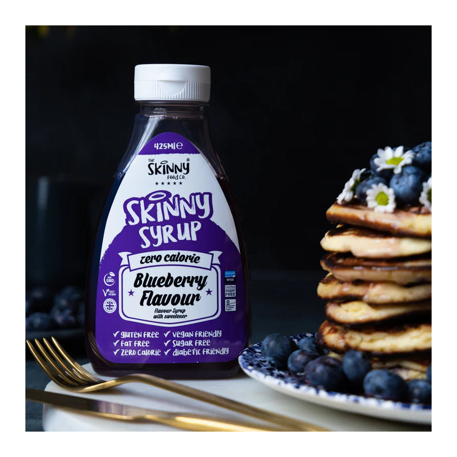 The Skinny Food Co. Zero Calorie Syrup Blueberry Syrup / 425ml