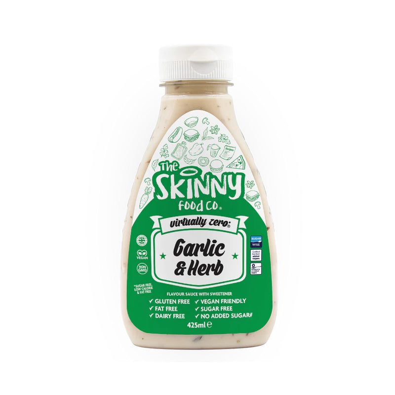 The Skinny Food Co. Zero Calorie Sauce Garlic And Herb Sauce / 425ml