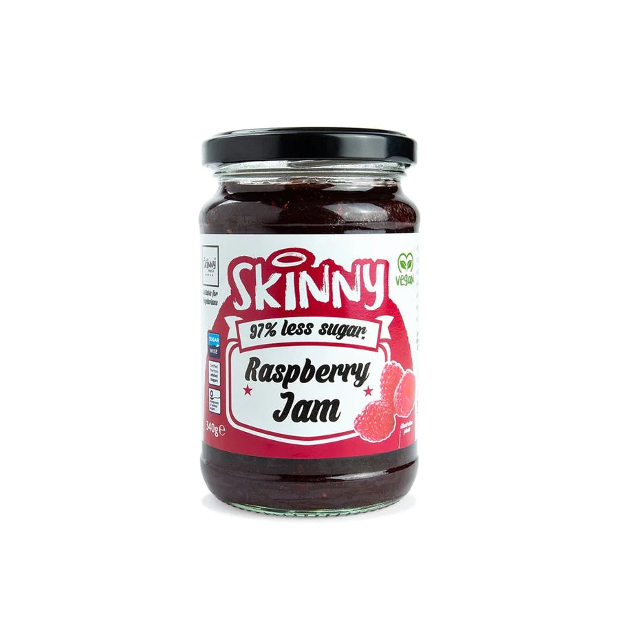 The Skinny Food Co. Reduced Sugar Jam Raspberry / 340g