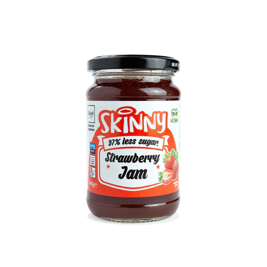 The Skinny Food Co. Reduced Sugar Jam Strawberry / 340g