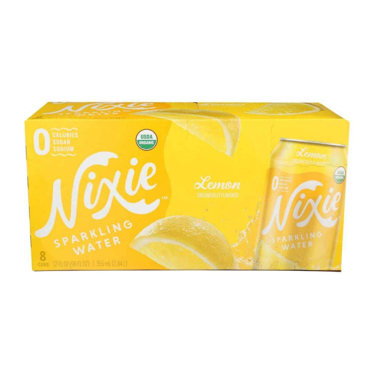 Nixie Sparkling Water - Lemon 8-pack - - Water