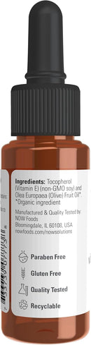 NOW Vitamin E 23,000 IU Cosmetic Oil - 30mL - Skin Care