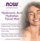 NOW Hyaluronic Acid Hydration Facial Mist - 118ml - Skin Care