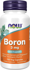 Now Boron 3mg - 100 Vegetarian Capsules - Minerals